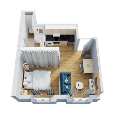 Jean Jaures - 2 Pieces Au Pied Du Metro Διαμέρισμα